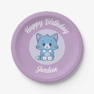 Plato De Papel Anime Tom y Jerry - Tom