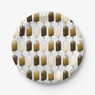 Plato De Papel Aniversario de la diversión de verano