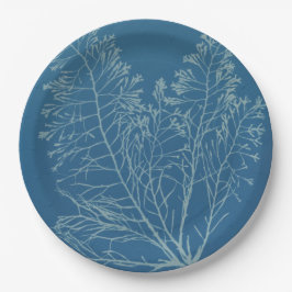 Plato De Papel Anna Atkins - Fotografía botánica, diseño vintage