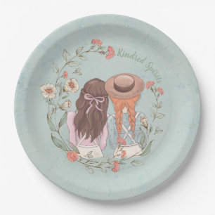 Plato De Papel Anne of Green Gables Kindred Spirit Paper Plates