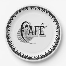 Antiguo Café Francés Típografía