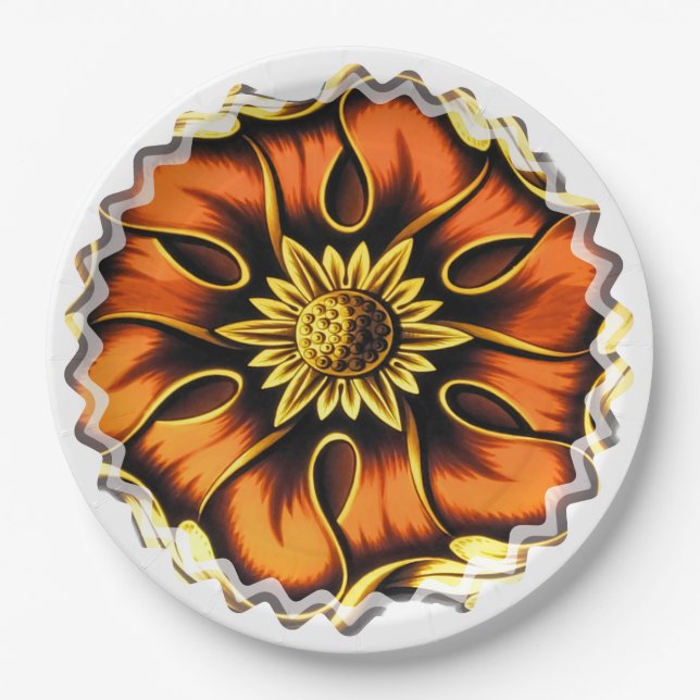 PLATO DE PAPEL ANTIGUO INGLATERRA (Anverso)