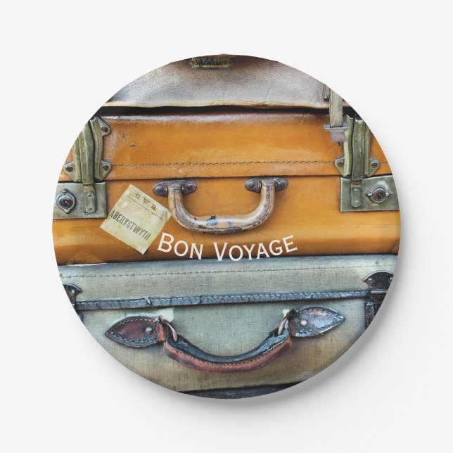 PLATO DE PAPEL ANTIGUO INGLATERRA (Anverso)