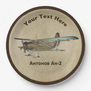 Plato De Papel Antonov An-2