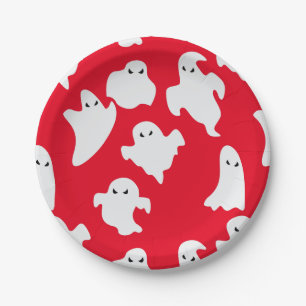 Plato De Papel aparición paranormal sobrenatural en halloween fan