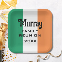 Apellido irlandés personalizado 