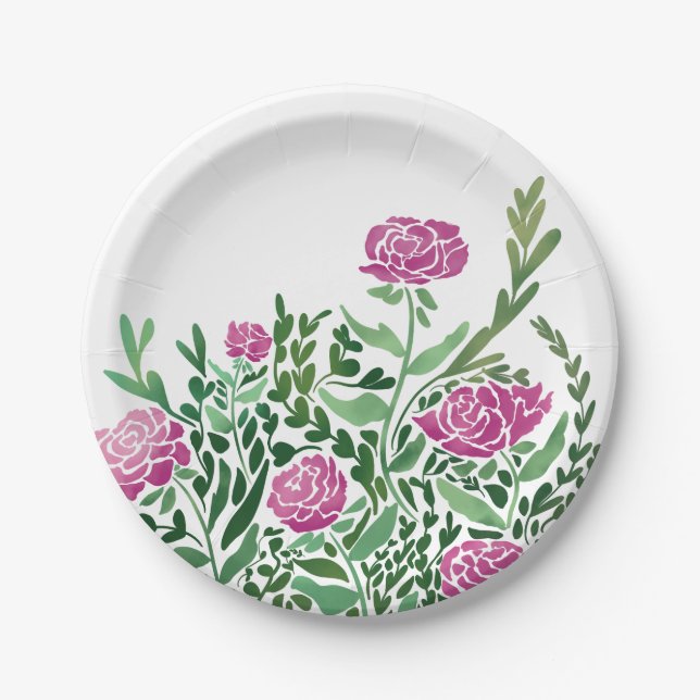 Plato De Papel Aplausos nostálgicos (Anverso)