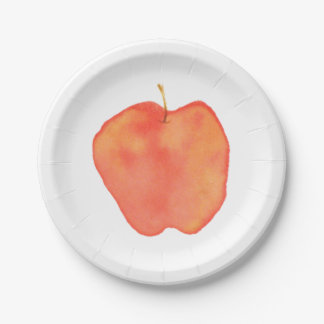 Plato De Papel Apple