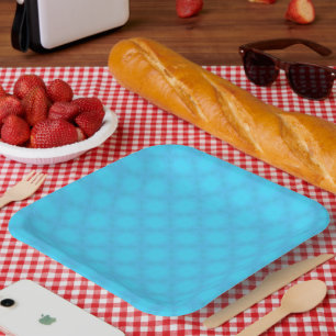 Plato De Papel Aqua Mist por Kenneth Yoncich