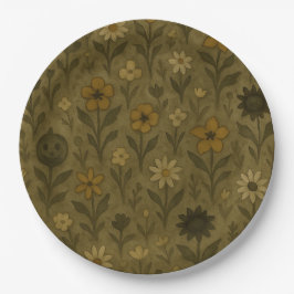 Plato De Papel Aquí para los "Boos" Feliz Halloween