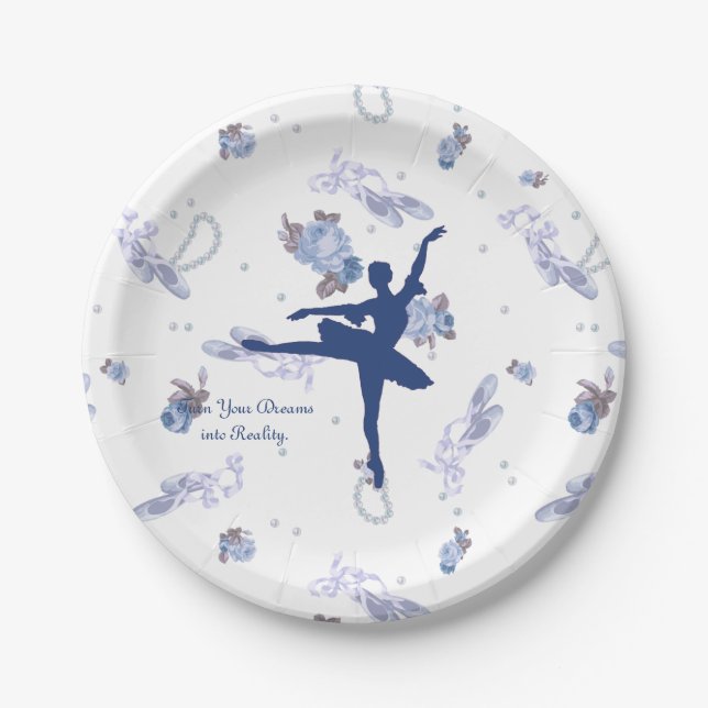 Plato De Papel arabesque (Anverso)