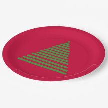 Plato de Papel - Árbol de Fiesta