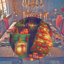 Árbol de Navidad de estilo tradicional vintage