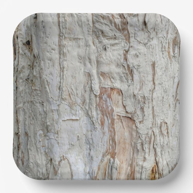 Plato De Papel Árbol de vida dos placas de papel (Anverso)