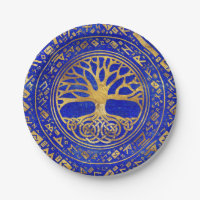 Árbol de vida - Yggdrasil - Lapis Lazuli