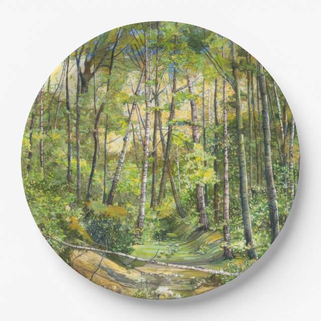 Plato De Papel arbolar (Anverso)