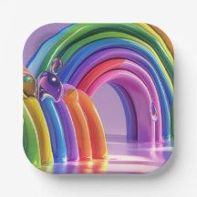 Arcoiris distorsionados