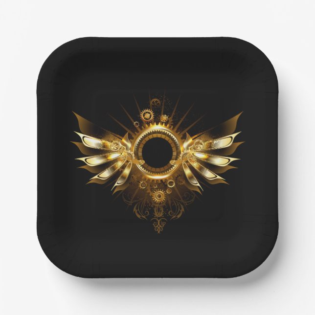 Plato De Papel Areas de vapor (Anverso)