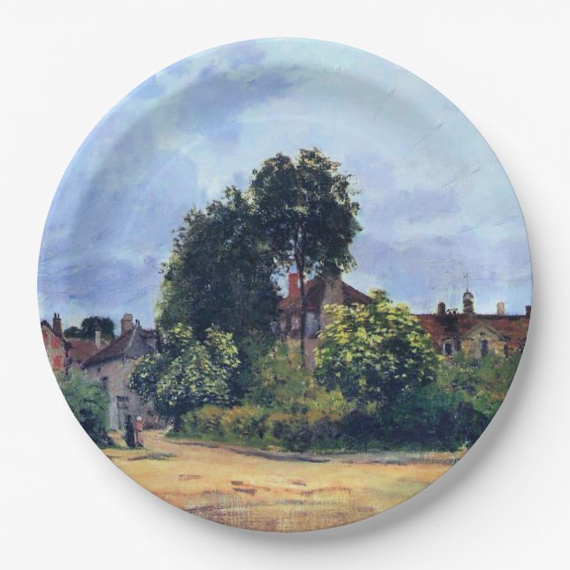 Plato De Papel Argenteuil, El Hospicio,   (Anverso)