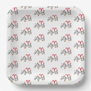 Plato De Papel Aries Horoscope Cumpleaños