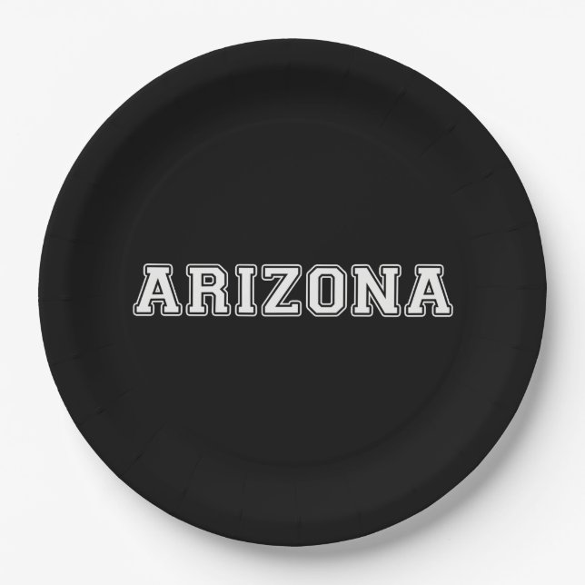 Plato De Papel Arizona (Anverso)