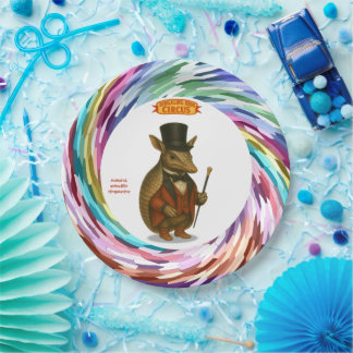 Plato De Papel Armand, armadillo ringmaster