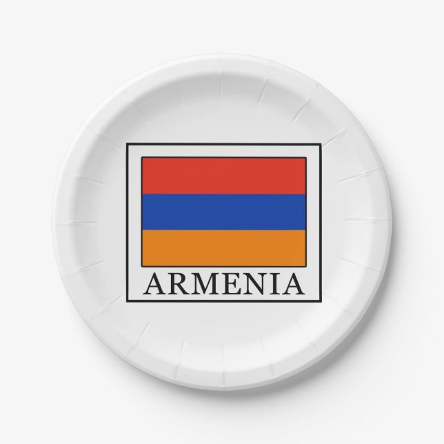 Plato De Papel Armenia (Anverso)