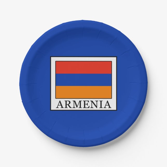 Plato De Papel Armenia (Anverso)