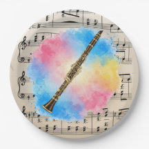 Armonía clarinete: Coloridas acuarelas