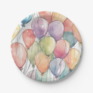 Plato De Papel Arriba, Arriba y Ausente Fiesta de Cumpleaños