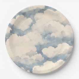 Plato De Papel Arriba, arriba y lejos Día de los Globos