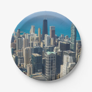 Plato De Papel Arriba de Chicago