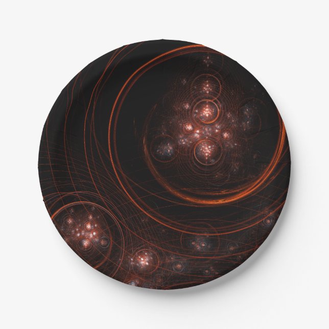 Plato De Papel Arte abstracto de Starlight (Anverso)