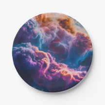 Arte de Nebulosa Espacial Abstracta - Cósmico Colo