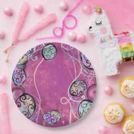 PLATO DE PAPEL ARTE DE PASCUA  