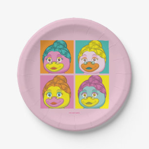 Plato De Papel Arte pop de ms Birdy