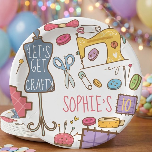 Plato De Papel Artes y manualidades de cumpleaños  (Subido por el creador)