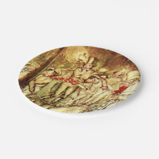 Plato De Papel Arthur Rackham - A Navidades Carol - Calle