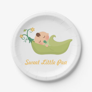Plato De Papel Artículos para fiesta de baby shower de niño con g