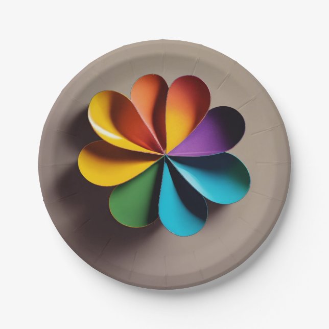 Plato De Papel Artista ✴️ placas de papel (Anverso)