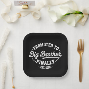 Plato De Papel Ascendido a Big Brother Finalmente 2026 Anuncio de