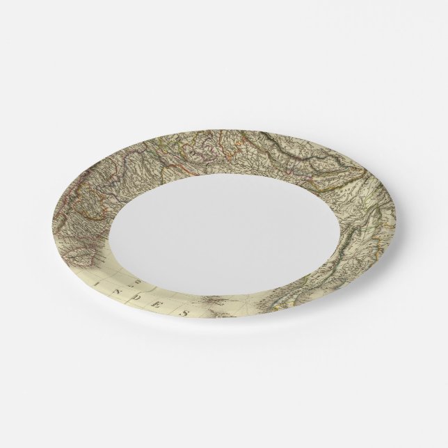 Plato De Papel Asia meridional (Angular)