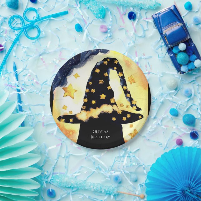 Plato De Papel Asistente para diversiones de Boho simple Cumpleañ (Fiesta)