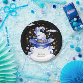 Plato De Papel Asistente para escobas de Personalizado divertido 