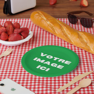 Plato De Papel Assiette jetable - Imagen de Votre ici - personnal
