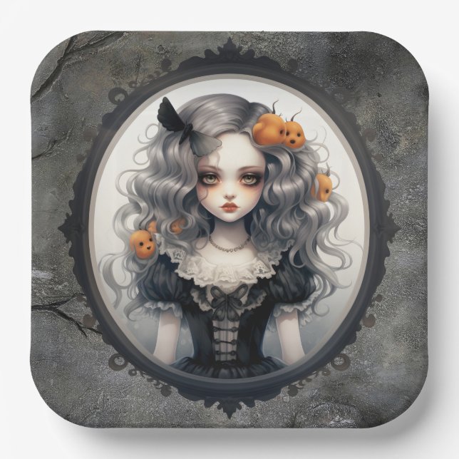 Plato De Papel Assiettes en carton Cute Série 8-9 (Anverso)