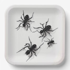 Plato De Papel Assiettes en carton Spider Série 4-10