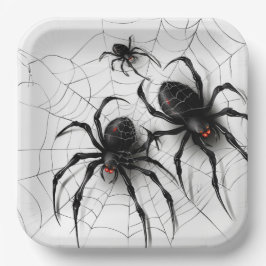 Plato De Papel Assiettes en carton Spider Série 4-2