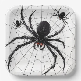 Plato De Papel Assiettes en carton Spider Série 4-4