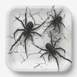 Plato De Papel Assiettes en carton Spider Série 4-6